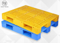 Palet Plastik HDPE Kuning Rackable Dengan Kapasitas 9000 Lbs P1210 Daur Ulang