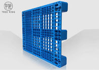 Palet Plastik HDPE Reversibel Untuk Racking Rack Open Deck 1ton 1200 * 1100