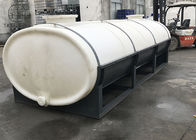 HPT10000L Custom Roto Mold Tangki, Liquid Storage Tank Kaki Horizontal Plastik Di Truk