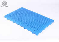 Mini Bergelombang Lantai Grille Palet Plastik HDPE Untuk Gudang 1000 * 600 * 50 Mm