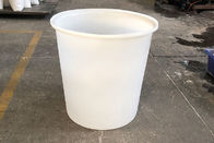 Silinder Polyethylene Makanan Memegang Tangki Plastik Atas Terbuka Dengan Penutup Untuk Penyimpanan Dan Pencampuran Bir