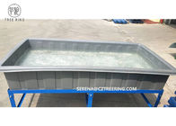 2M Panjang Lldpe Bahan Aquaponic Grow Bed Poly Aquaculture Tanks Dengan Tangki Aksesori