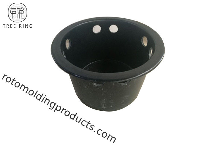 Round Bucket Poly Filter Tangki Cetakan Roto Dengan Tugas berat OEM Disesuaikan Atas Terbuka