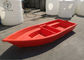 Polyethylene 6 Orang Hard Plastic Fishing Boats 800kg Memuat A3.6M Rata Bawah