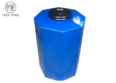Tangki Penyimpanan Air Irigasi Molding Rotasi Plastik Biru / Air Putih Bukti