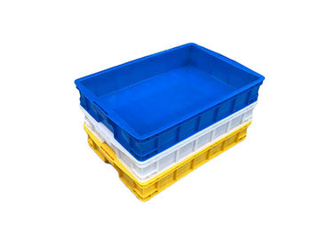 Kotak Omset Plastik Besar Susun Dengan Tutup Dari Penyimpanan Roti Ukuran L745 * W560 * H230