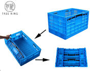 Distribusi Utilitas PP Dilipat Peti Lipat Plastik Untuk Supermarket / Penyimpanan Rumah