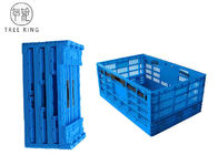 Kotak Penyimpanan Plastik Lipat Besar Besar Untuk Rumah / Restoran 600 * 400 * 250