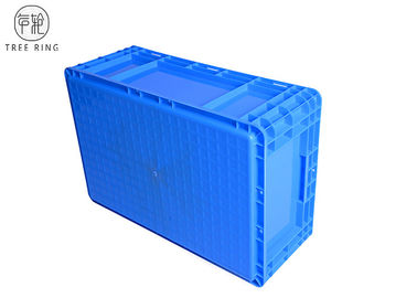 Kontainer Penyimpanan Tugas Berat Abu-Abu Dengan Tutup Rak Rak 600 X 400 X 230