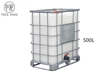 PE 500L Intermediate Bulk Reconditioned Kontainer Ibc Untuk Daur Ulang Penyimpanan Bahan Kimia