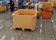 Pendingin Es Industri Roto Molded Cooler Box Dihina Untuk Penyimpanan Ikan Lebih Dari 300 Liter