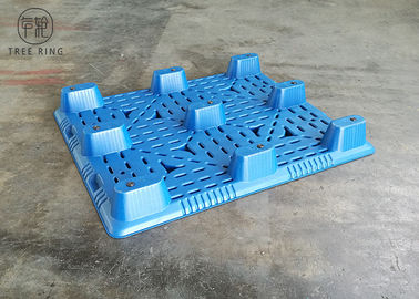 Pp Heavy Duty Industrial Palet Plastik Di Atas Roda Dengan Sembilan Kaki Standar BM-P1210