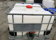Tangki Penyimpanan Kontainer Baja Caged Tote Stackable Ibc Liquid 500L / 132Gallon LLDPE