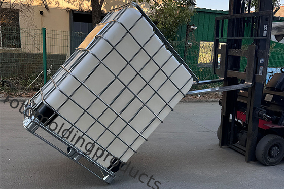 1500 Liter Ibc Kontainer Bulk Intermediate 1200*1100*1165mm untuk Penyimpanan dan Transportasi Kimia