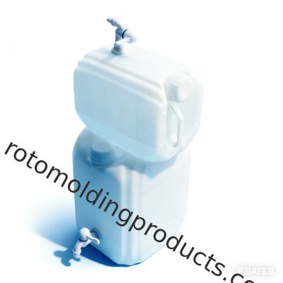 Jerigen Plastik 15 Liter dengan Pegangan Cetakan untuk Penanganan Mudah dan Penyimpanan Air yang Tahan Lama