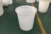 Silinder Polyethylene Makanan Memegang Tangki Plastik Atas Terbuka Dengan Penutup Untuk Penyimpanan Dan Pencampuran Bir