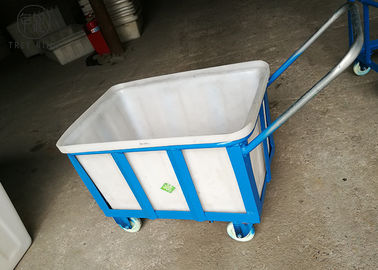 Rotomolding Tahan Lama Kotak Tangan Poli Truk Plastik Mobile Nesting Container 90L