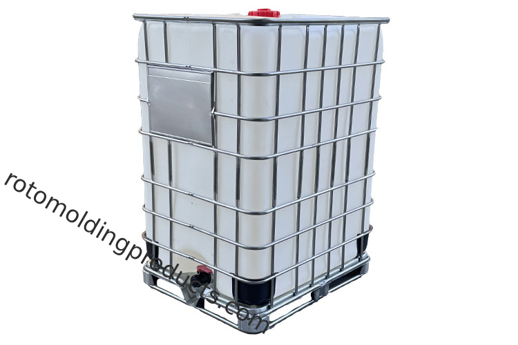 1500 Liter Ibc Kontainer Bulk Intermediate 1200*1100*1165mm untuk Penyimpanan dan Transportasi Kimia
