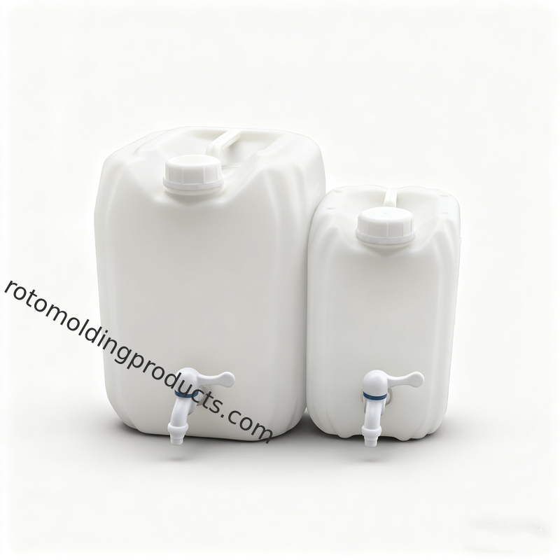 Jerigen Plastik 10 liter Anti Bocor dengan keran, Dapat ditumpuk, dan Tahan Bahan Kimia untuk Solusi Penyimpanan Serbaguna