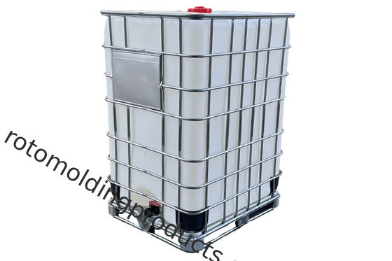 1500 Liter Ibc Kontainer Bulk Intermediate 1200*1100*1165mm untuk Penyimpanan dan Transportasi Kimia
