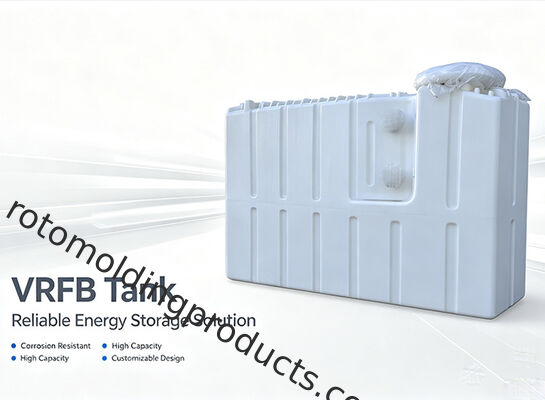 45 M3 Produk Rotomolding Baterai aliran vanadium (VRFB) Tangki penyimpanan elektrolit rotomolded